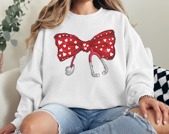 Nurse Shirt, Nurse Valentines Day Shirt, Nurse Sweatshirt, Nurse Valentine Shirt, Valentines Shirt, Nurse Valentine Gift