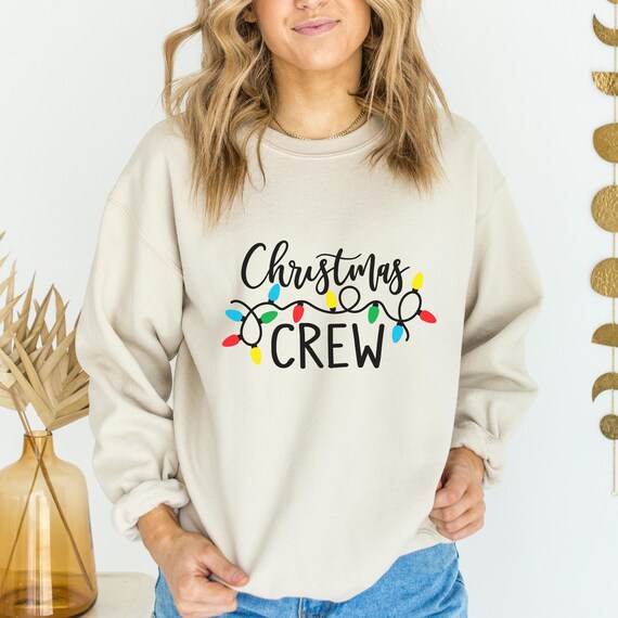 Christmas Crew Shirt, Christmas Season T-shirt, Family Christmas Sweatshirt, Christmas Party Shirt, Xmas Gifts, Holiday Sweatshirt
