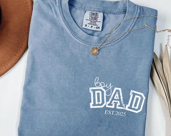 Boy Dad Shirt, First Father Day Shirt, Dad of Boys Tee, Birthday Gift for Daddy, New Dad Gift ,Matching Dad & Son Shirt, Gift for Dad of boy
