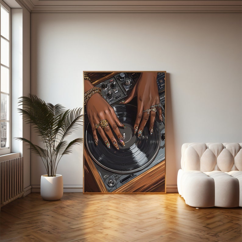 Black Woman Art, Fashion, Black Woman Wall Art, Black Girl Wall Art