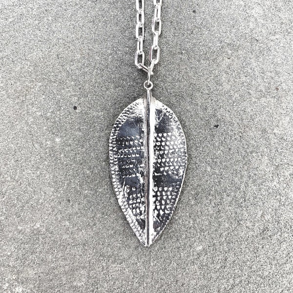 Turkana Leaf Necklace