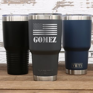 Personalized Custom Engraved YETI® 20oz Tumbler or Polar Camel 20oz Tumbler  Birthday Gift Unique Gift Book Movie Quote Song Lyric Verse Logo 