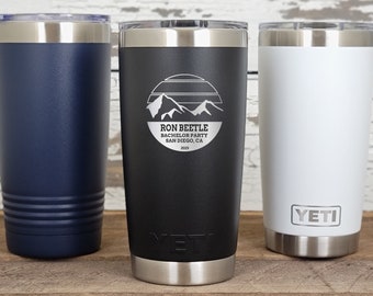 Personalized Engraved YETI® 20oz or Polar Camel 20oz