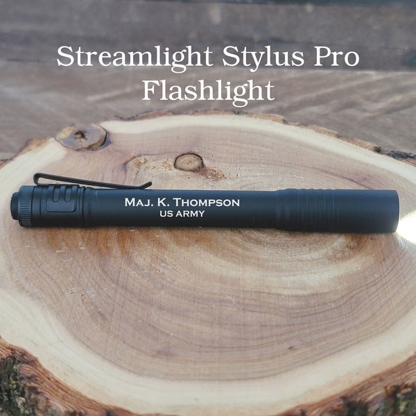 Streamlight Stylus Pro LED-Taschenlampe - Geschenk für Ihn, Geschenk für Sie, taktisches Licht, Trauzeugegeschenk, Taschenblitzlicht, Geburtstagsgeschenk