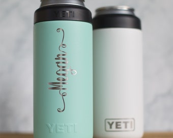 personalized yeti beer koozie