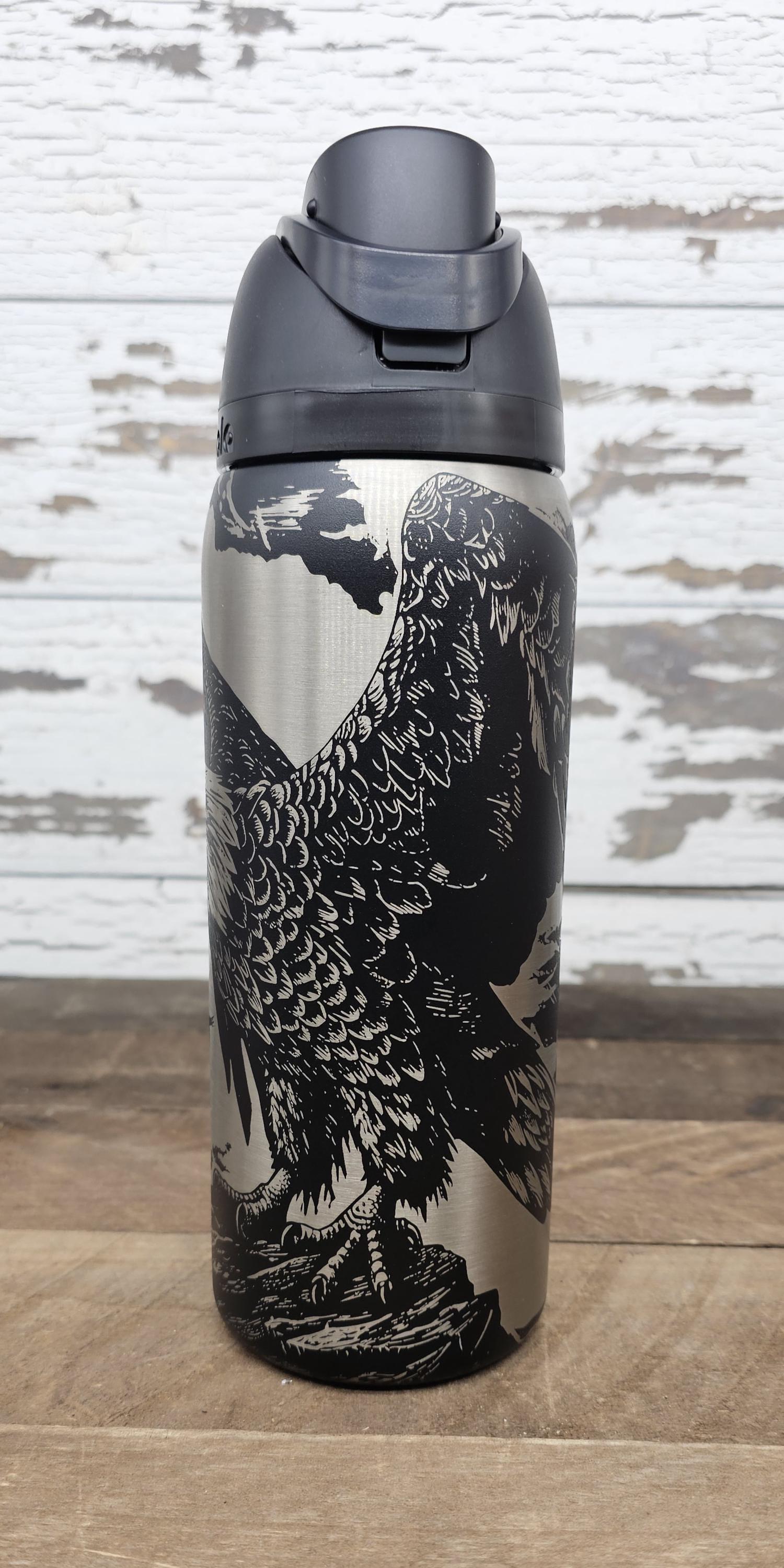 Owala Freesip Water Bottle 32oz. Laser Engraved Personalized Birthday ...
