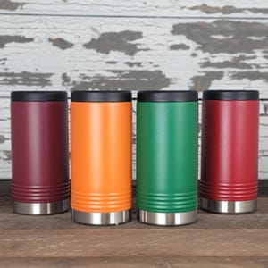 Recuerdo personalizado grabado YETI® SLIM Colster para padrinos de boda, padrinos de boda, padre de la novia, novios, viajes por carretera a las montañas ML4L imagen 7
