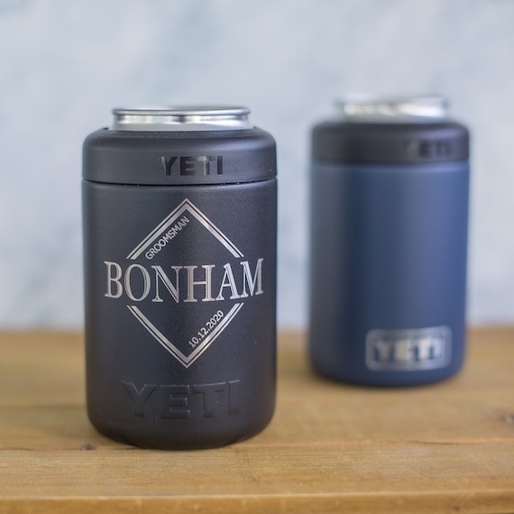 Personalized Engraved YETI® CAN Colster or Polar Camel Can Holder