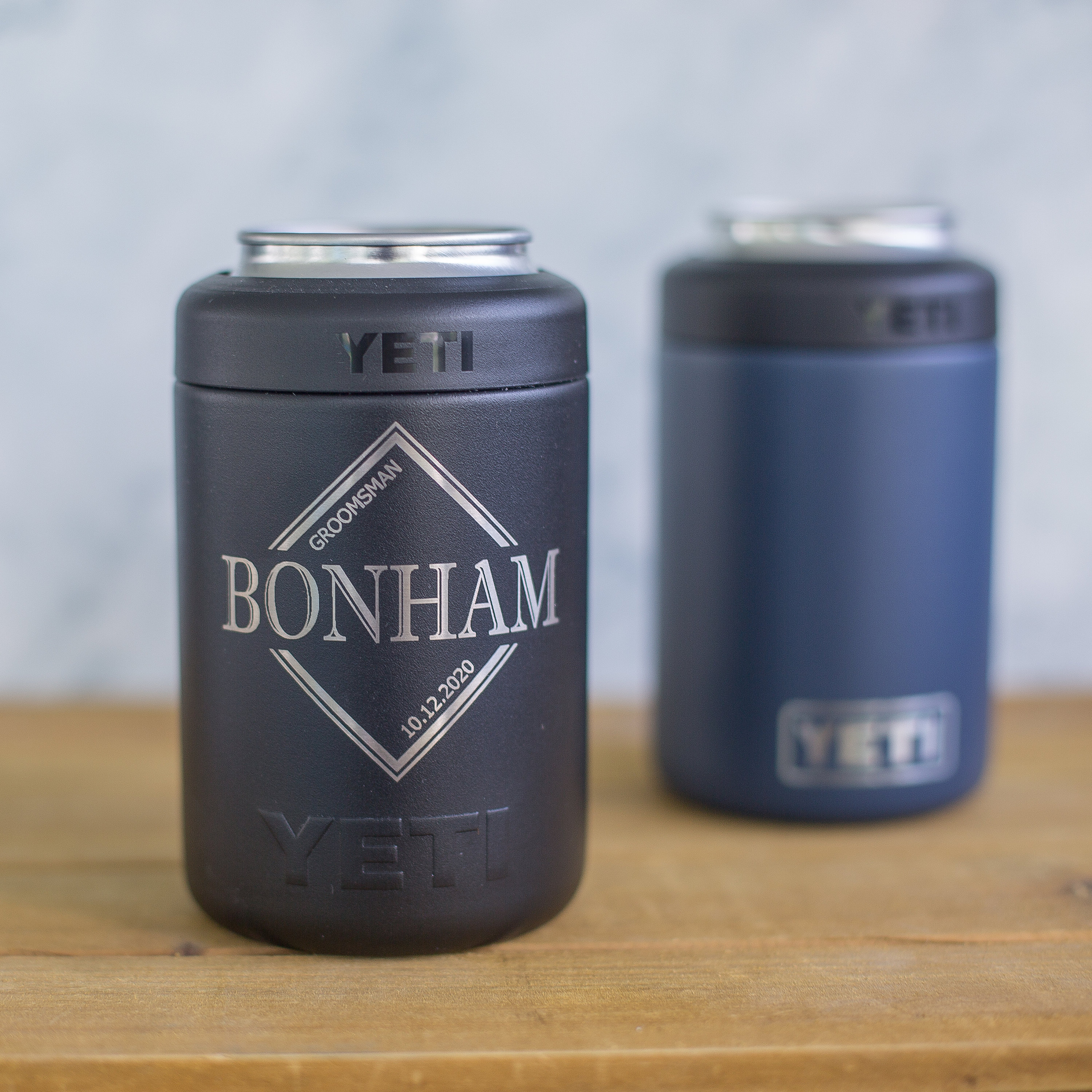 Custom 12oz YETI Can and Bottle Laser Engraved Rambler Colster Cozy Bulk  Personalized Corporate Gift 