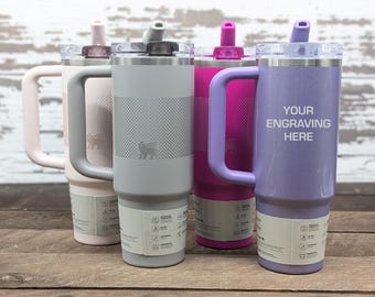 Custom Engraved Stanley 30 oz ProTour Flip Straw, Personalized Stanley Cup, Laser Engraved Gift, Custom Name Stanley, Engraved Tumbler