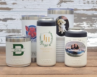 Custom Yeti or Polar Camel UV Print, Personalized Tumbler, Full-Color Printed,  Custom Travel Cup, Insulated Drinkware, Gift for Her or Him