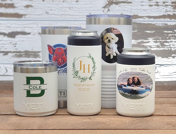 Custom Yeti or Polar Camel UV Print, Personalized Tumbler, Full-Color Printed,  Custom Travel Cup, Insulated Drinkware, Gift for Her or Him