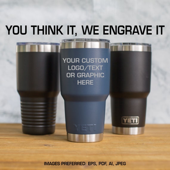 Personalized Yeti 30 Oz or Polar Camel Tumbler, Engraved Insulated