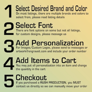 a step-by-step guide on how to create a personalized shopping cart, with numbered steps that provide clear instructions for the user.