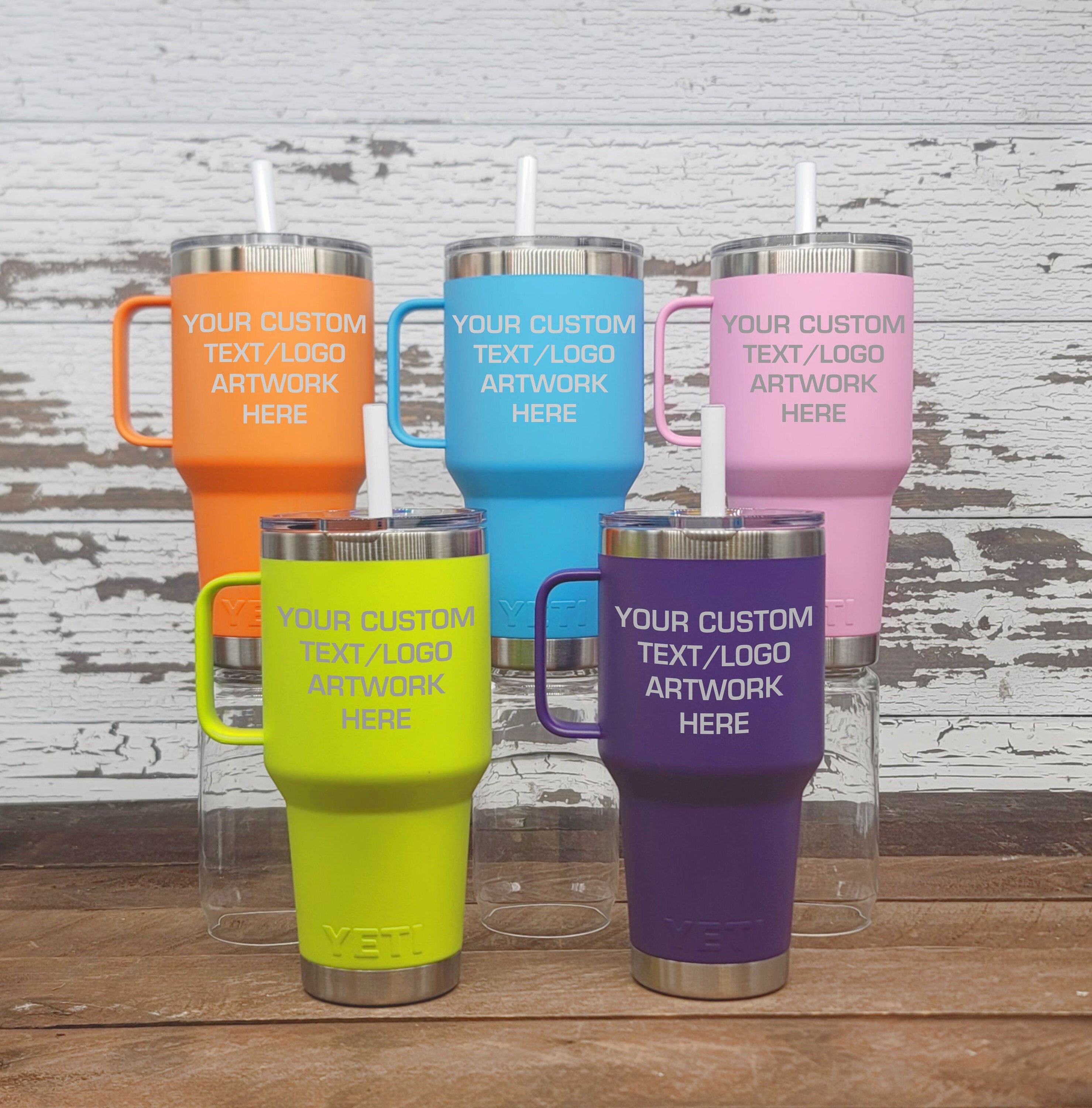 Personalized Custom Engraved YETI® Rambler® Mug 35 Ounce