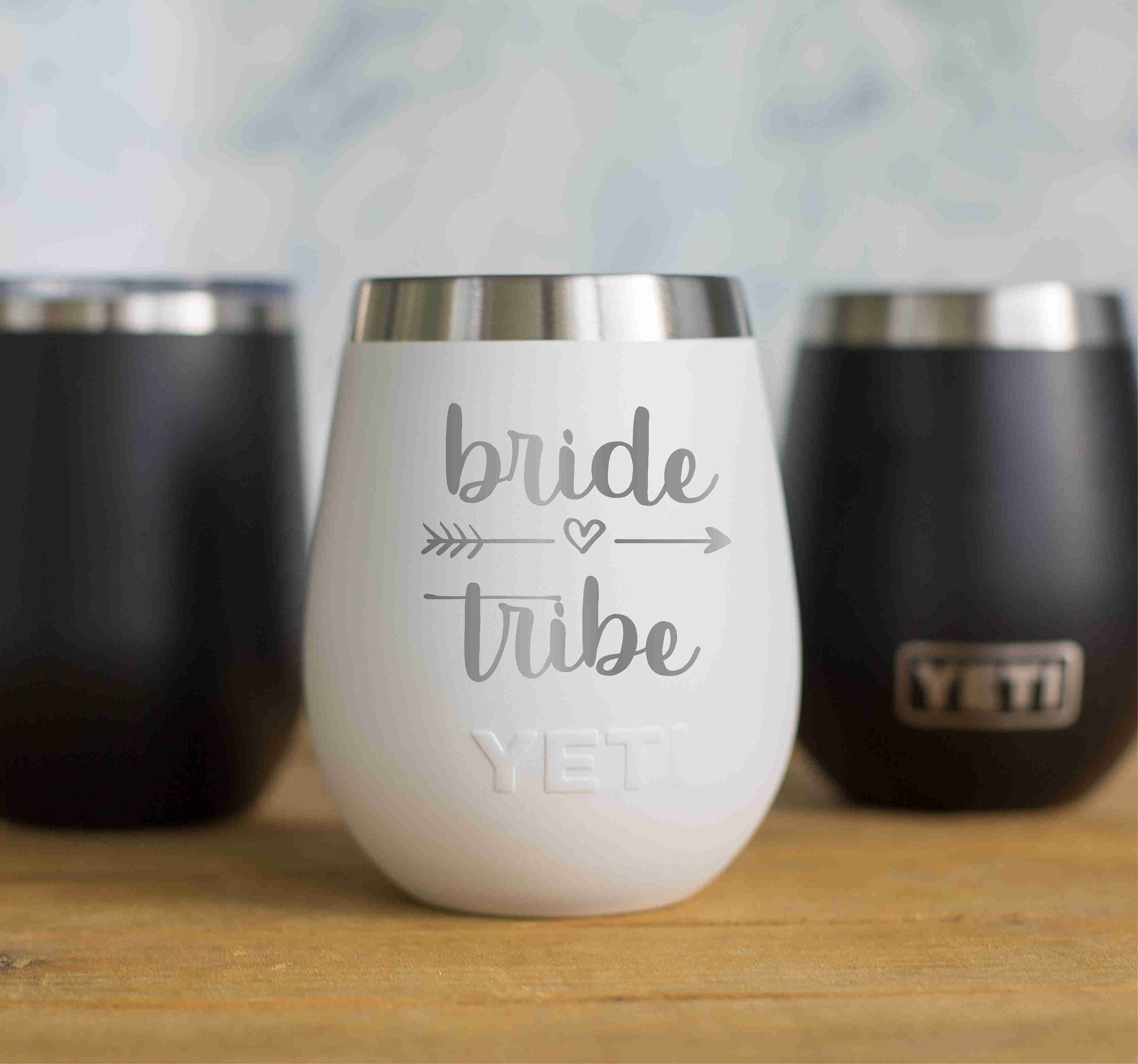 Personalized Engraved YETI® W/ Lid Wine Tumbler Bridesmaid 