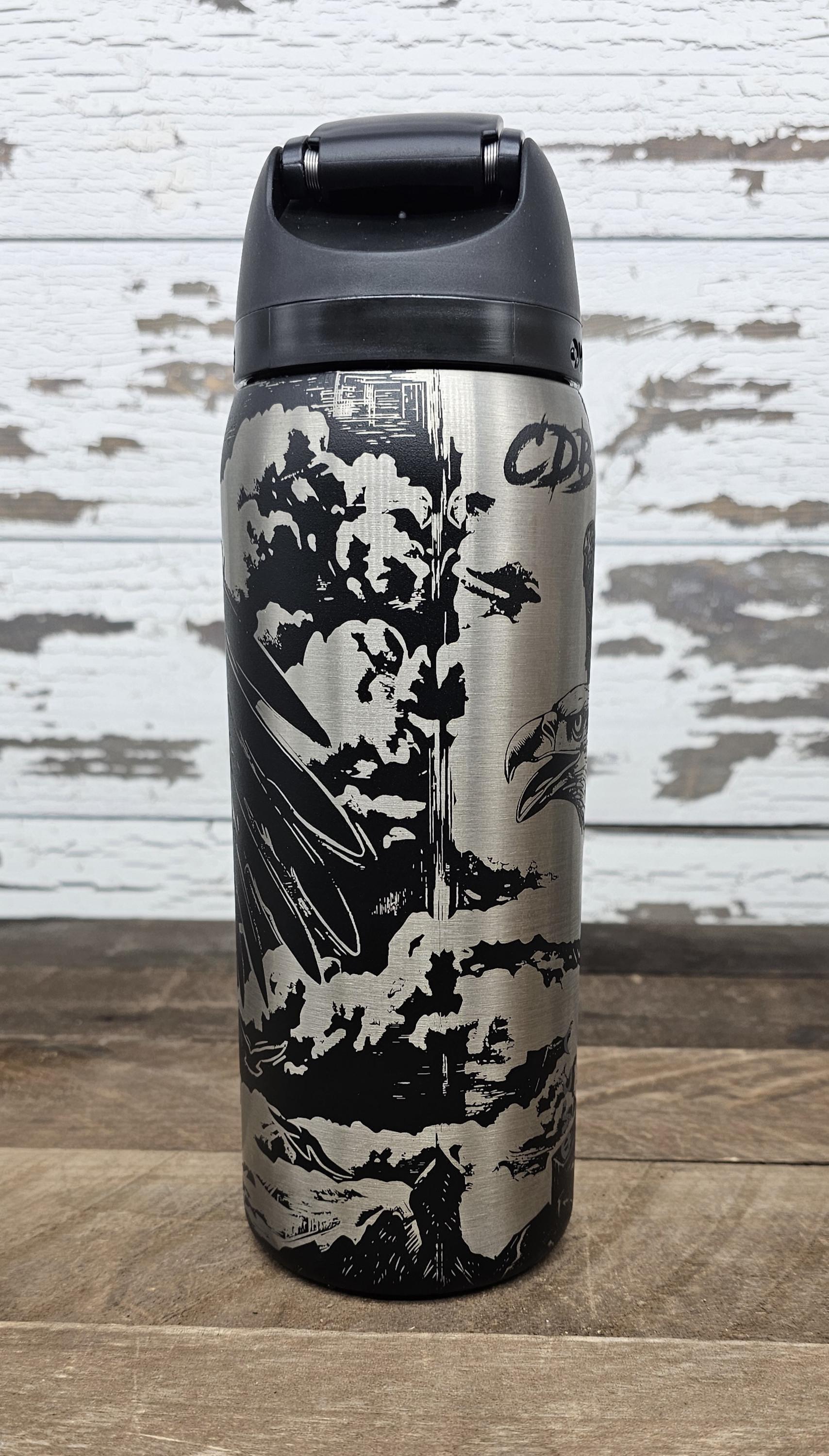 Owala Freesip Water Bottle 32oz. Laser Engraved Personalized Birthday ...