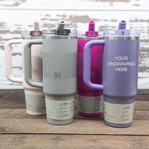 Custom Engraved Stanley 30 oz ProTour Flip Straw, Personalized Stanley Cup, Laser Engraved Gift, Custom Name Stanley, Engraved Tumbler