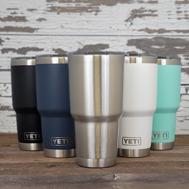 Personalized Custom Engraved YETI® 30oz Tumbler or Polar Camel 30oz Tumbler Step Father Uncle Dad Grandpa Birthday Gift Sack Back Design image 2