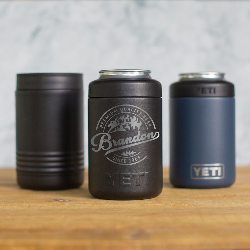 Personalized Engraved YETI® CAN Colster or Polar Camel Can Holder - Husband, Boyfriend, Dad, Grandpa, Beer Lover, Road Trip, Birthday PQB1 