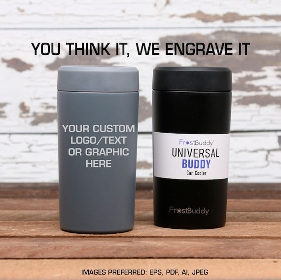Personalized Frost Buddy 2.0 Can Holder, Engraved Insulated Cooler, Custom Drink Holder, Universal Can Cooler, Gift for Him or Her