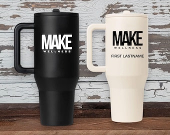 MAKE Wellness Hydrojug 40 Ounce Travel Mug for Hydration