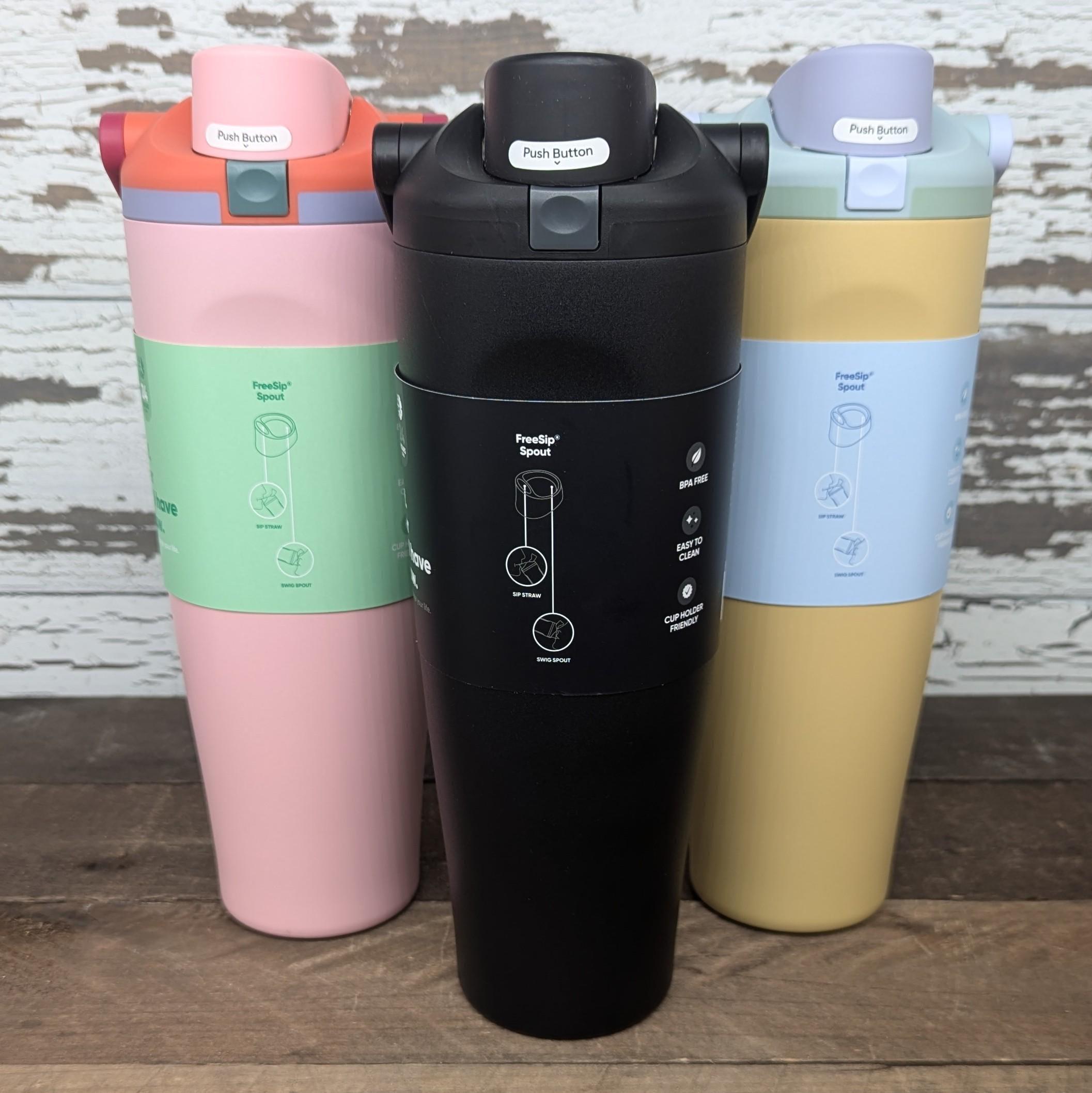 Owala 40oz Freesip Sway Stainless Steel Water Bottle Dual Sip
