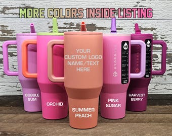 Personalized HydroJug 40 oz, Engraved Water Bottle, Custom Insulated Jug, Gym Water Bottle, Sports Hydration, Gift for Him or Her