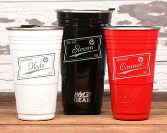 1960s ALUMINUM TUMBLERS, Set of 6, Colorful Cocktail Glasses, Mid Century  Modern, Vintage Metal Drinkware, Pool Tiki Party - Etsy