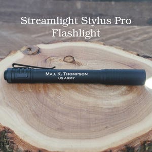 Streamlight Stylus Pro LED Flashlight - Gift for Him, Gift for Her, Tactical Light, Groomsman Gift, Pocket Flash Light, Anniversary Gift