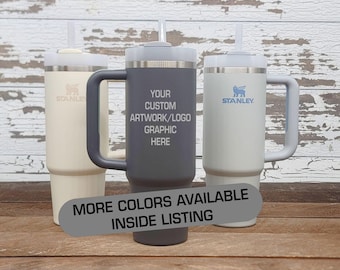 Personalized Stanley Quencher 30 oz Tumbler, Engraved Travel Mug, Custom Stanley Cup, Insulated Tumbler, Gift for Her, Gift for Him