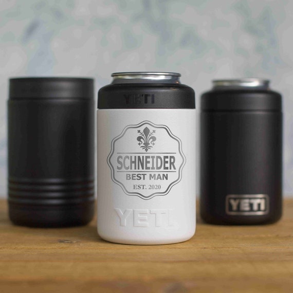 Personalized Yeti Colster, Yeti Beer, Engraved Yeti Tumbler, Beer Cooler,  Personalized Yeti, Yeti Koozie, Custom Yeti, Custom Groomsman Gift 