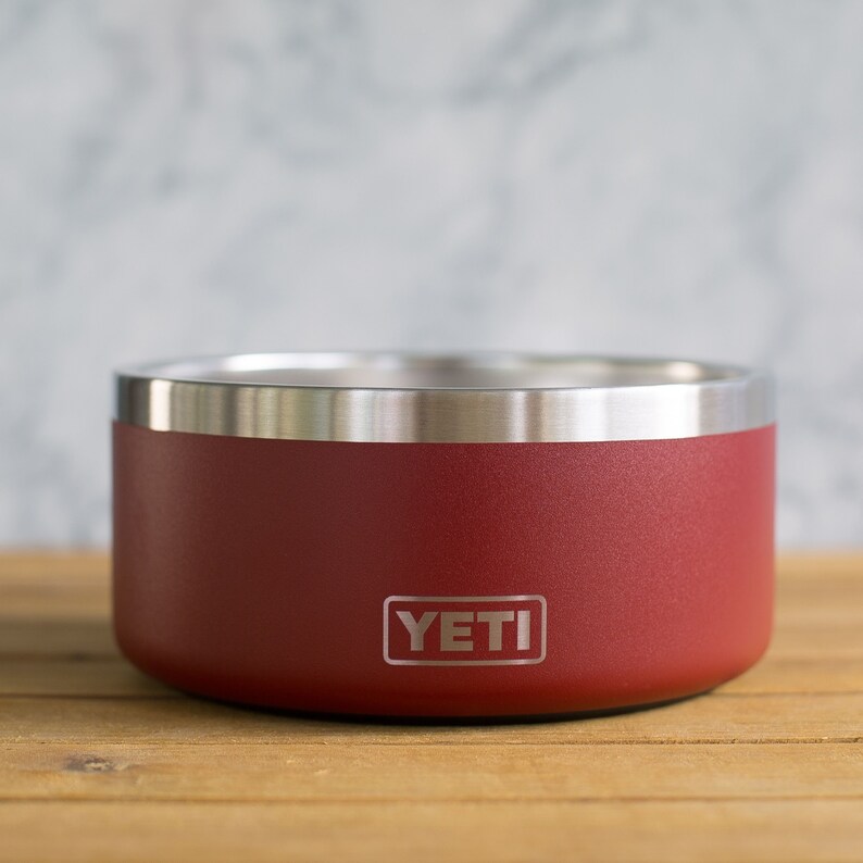 Your Custom Design YETI® Boomer Pet Bowl Personalized Dog Etsy