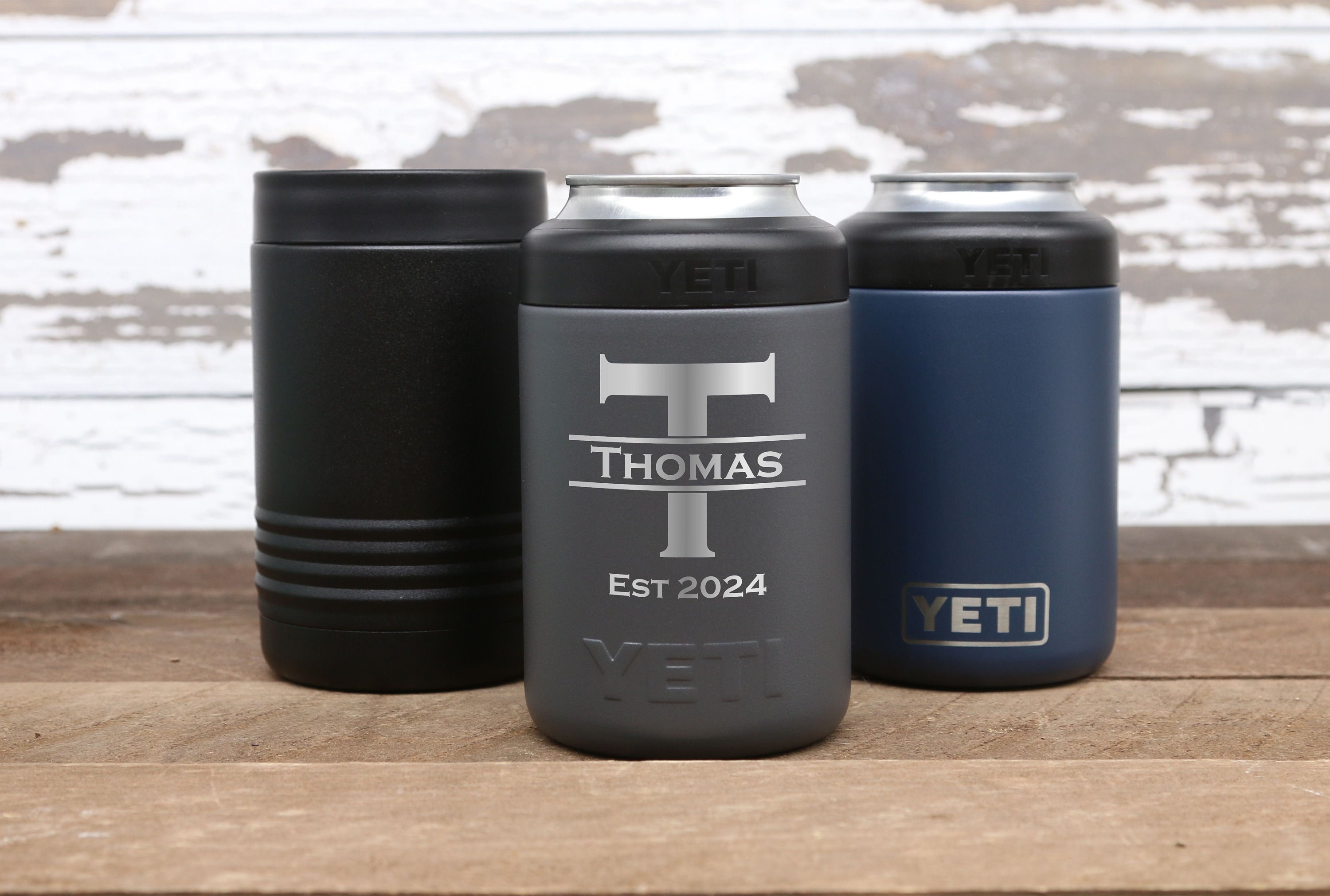 Personalized Engraved YETI® Colster or Polar Camel Can Holder Groomsmen  Gift, Best Man, Wedding Keepsake, Father of the Bride Groom BS1 