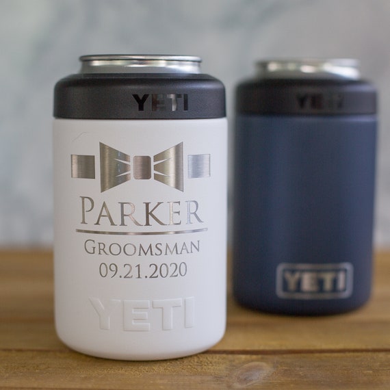 Personalized Yeti Colster, Yeti Beer, Engraved Yeti Tumbler, Beer Cooler,  Personalized Yeti, Yeti Koozie, Custom Yeti, Custom Groomsman Gift 