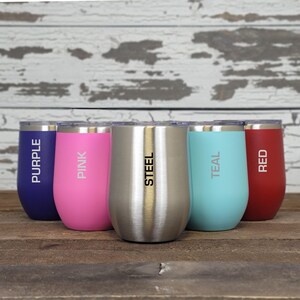 Personalized Engraved YETI® W/ Lid or Polar Camel brand Wine Tumbler Nurse, Doctor, Healthcare, Essential Worker, Graduation DR2 image 4