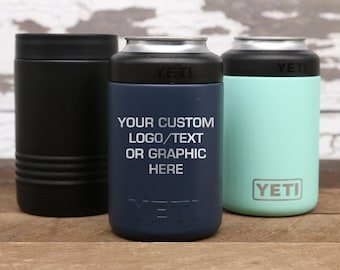 YETI Colster or Polar Camel Beverage Holder, Custom Engraved Can Cooler, Insulated Beer Holder, Personalized Gift for Him, Groomsmen Gift