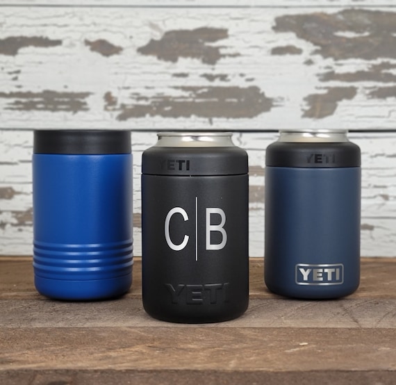Personalized Engraved YETI® CAN Colster or Polar Camel Can Holder Groomsman  Gift, Best Man, Wedding Party, Father of Bride Groom, Usher DD1 