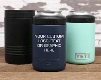 YETI Colster or Polar Camel Beverage Holder, Custom Engraved Can Cooler, Insulated Beer Holder, Personalized Gift for Him, Groomsmen Gift