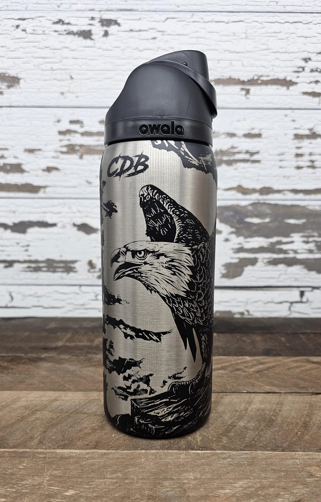 Owala Freesip Water Bottle 32oz. Laser Engraved Personalized Birthday ...