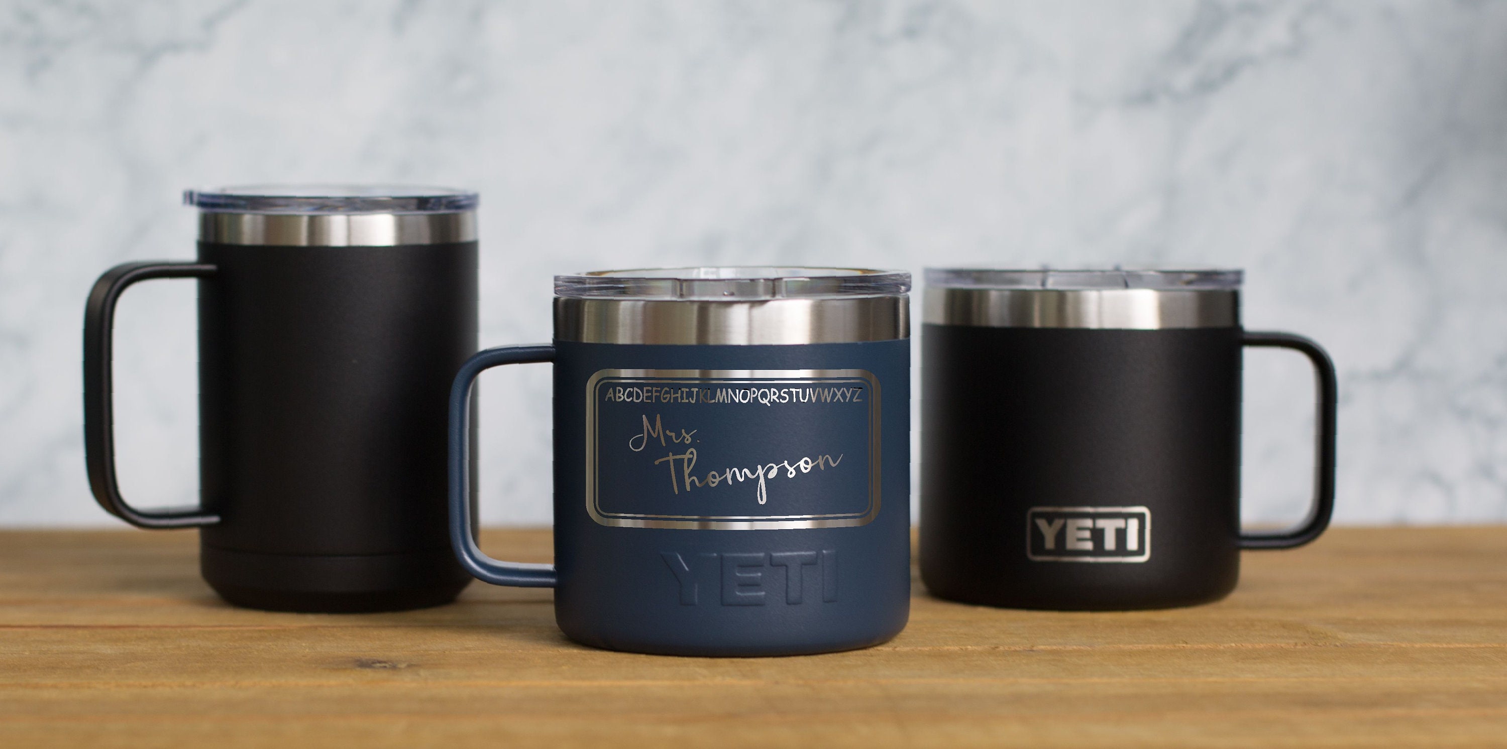Personalized Custom Engraved YETI® Coffee Mug or Polar Camel Etsy