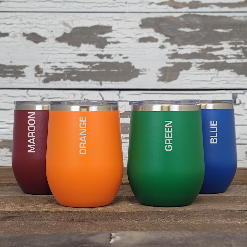 Personalized Engraved YETI or Polar Camel Wine Tumbler Mommy's Sippy Cup Design zdjęcie 7