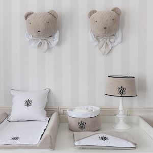 Plüsch Teddybär Kopf Wanddekoration: Baby Kinderzimmer, Kinderzimmer