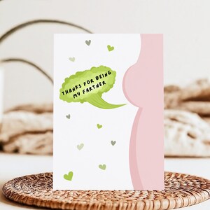 Printable Funny Anniversary Card for Partner: 'Fartner' Pun | Editable Valentine, Birthday, or BFF Card | Digital Download