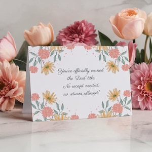 Biglietto d'auguri divertente per la festa del papà da stampare per il patrigno, regalo per la festa del papà per il patrigno, biglietto d'auguri per il patrigno, regalo da parte del figliastro. Biglietto pieghevole.