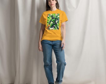 Superhjälte Ariki Unisex T-shirt: Serietidningshjältedesign