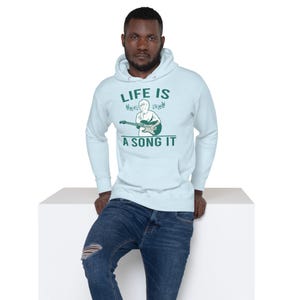 Life is a Song It Unisex T-Shirt | Inspirational Music Quote Tee | Gift for Music Lovers
