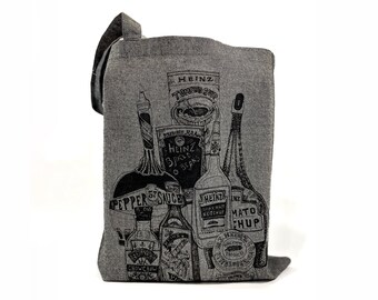 Heinz Jars | Pittsburgh Tote | Pen and Ink Drawing by KLoRebel