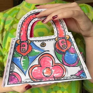 Borsa a tracolla in velluto