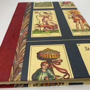 tarot journal with Ingres paper